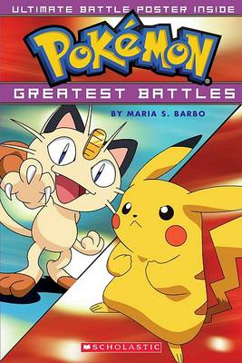 Book cover for Pokemon Greatest Battles