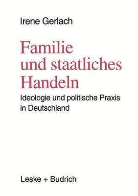 Book cover for Familie und staatliches Handeln