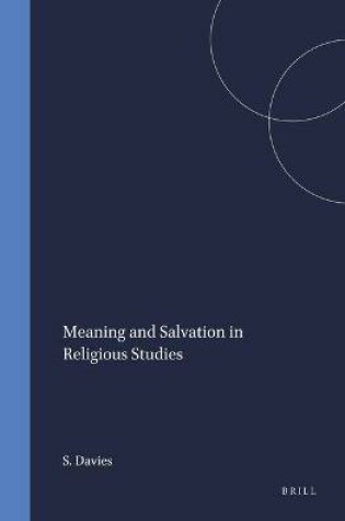 Cover of Meaning and Salvation in Religious Studies