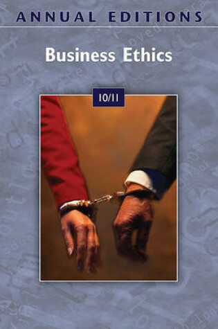 Cover of Annual Editions: Business Ethics 10/11