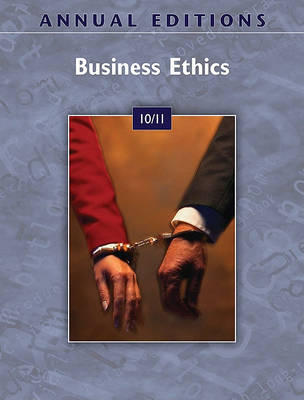 Cover of Annual Editions: Business Ethics 10/11