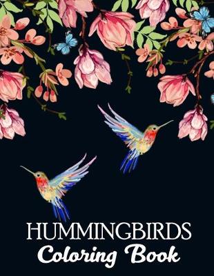 Book cover for Hummingbirds Coloring Book