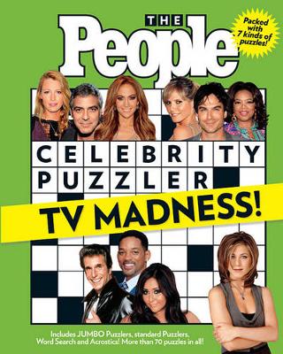 Book cover for PEOPLE Celebrity Puzzler TV Madness!