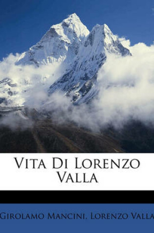 Cover of Vita Di Lorenzo Valla