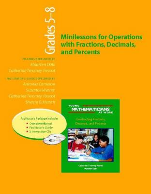 Book cover for Ymaw Minilessons for Operations with Fractions, Decimals, and Percents, Grades 5-8 (Resource Package)