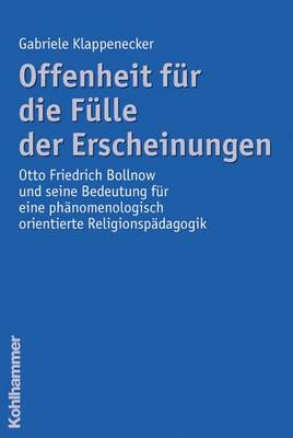 Book cover for Offenheit Fur Die Fulle Der Erscheinungen