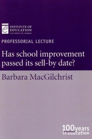 Cover of Has school improvement passed its sell-by date?