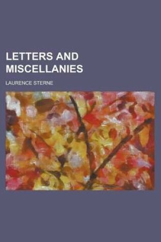 Cover of Letters and Miscellanies
