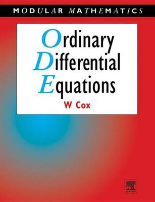 Cover of Ordinary Differential Equations