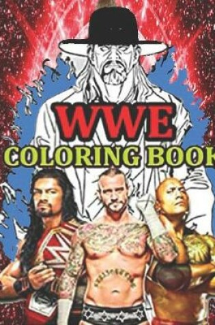 Cover of WWE Coloring Book