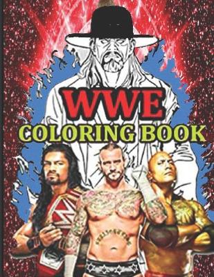 Cover of WWE Coloring Book