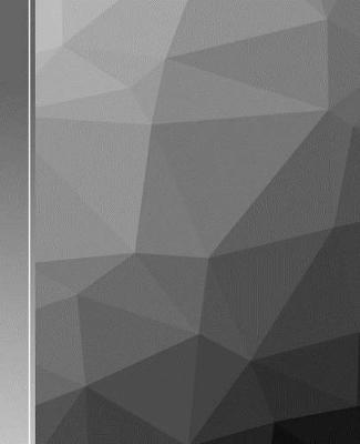 Book cover for Geometric Triangle Abstract Mono Pattern