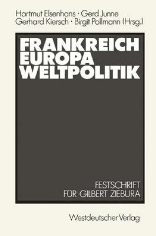 Cover of Frankreich — Europa — Weltpolitik