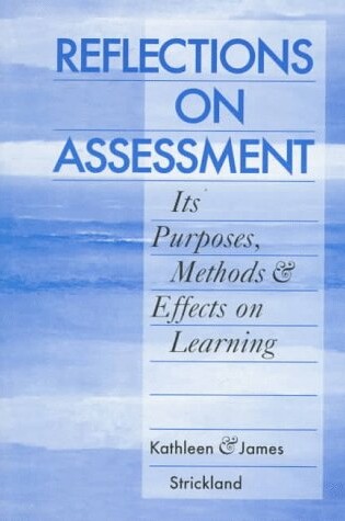 Cover of Reflections on Assessment