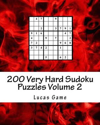 Cover of 200 Very Hard Sudoku Puzzles Volume 2