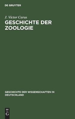 Book cover for Geschichte Der Zoologie