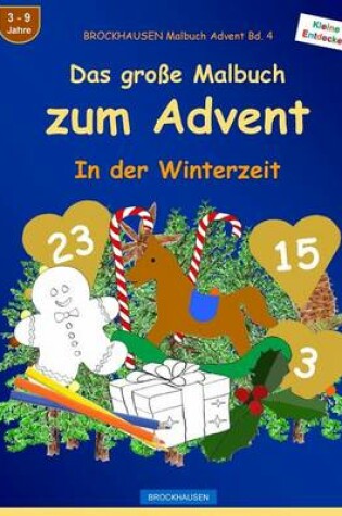 Cover of BROCKHAUSEN Malbuch Advent Bd. 4 - Das große Malbuch zum Advent