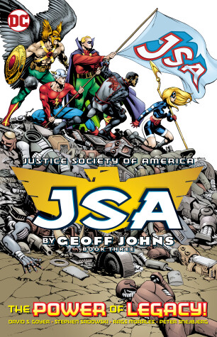 Book cover for JSA by Geoff Johns Book Three