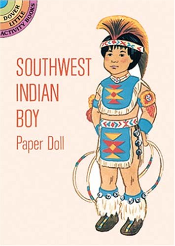 Book cover for Southwest Indian Boy Punch-out Paper Doll