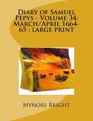 Book cover for Diary of Samuel Pepys - Volume 34