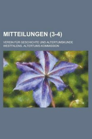 Cover of Mitteilungen (3-4)
