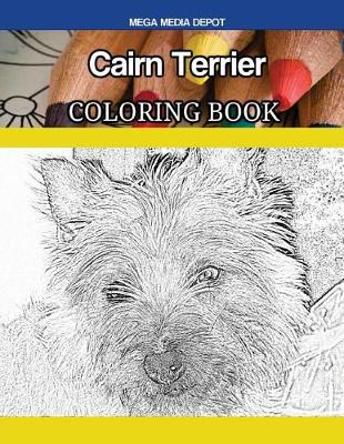 Book cover for Cairn Terrier Coloring Book