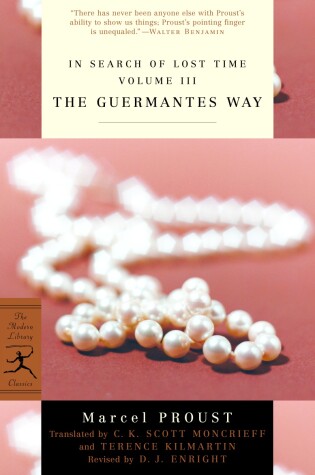 Cover of In Search of Lost Time Volume III The Guermantes Way