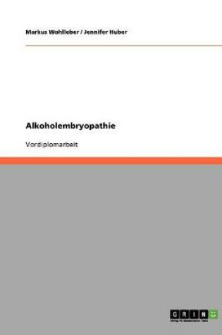 Cover of Alkoholembryopathie