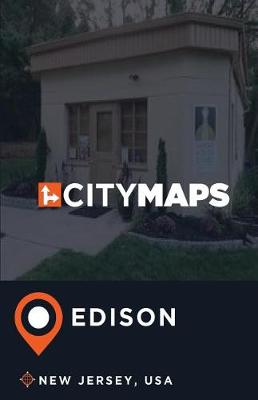 Book cover for City Maps Edison New Jersey, USA