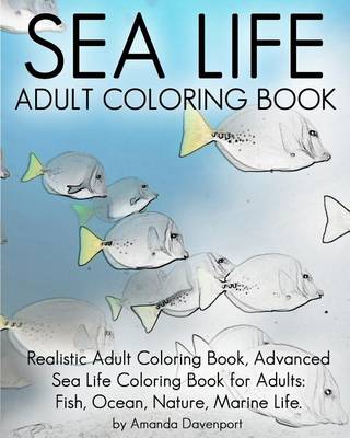 Cover of Sea Life Adult Coloring Book