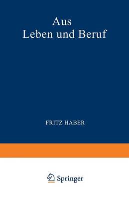 Book cover for Aus Leben Und Beruf