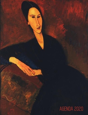 Cover of Amedeo Modigliani Planificador Annual 2020