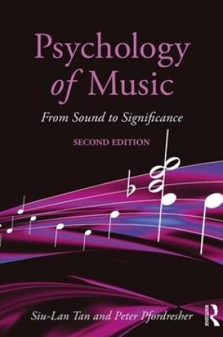 Cover of Psychology of Music