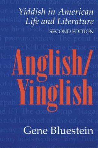 Cover of Anglish -Yinglish