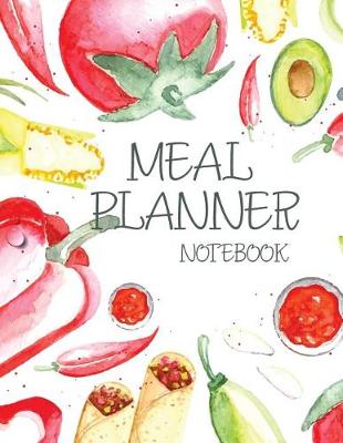 Book cover for Meal Planner Notebook