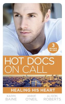 Book cover for Hot Docs On Call: Healing His Heart