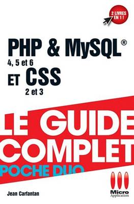 Book cover for PHP Et MySQL Et CSS