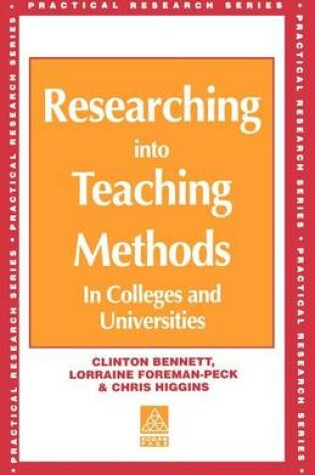 Cover of Researching Into Teaching Methods: In Colleges and Universities