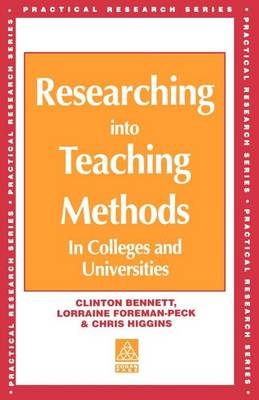 Book cover for Researching Into Teaching Methods: In Colleges and Universities