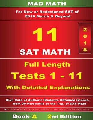 Cover of Book A Redesigned SAT Math Tests 1-11