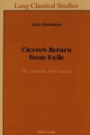 Book cover for Cicero's Return from Exile