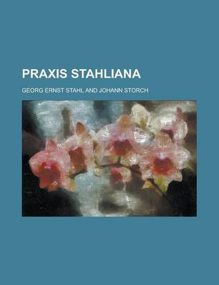 Book cover for Praxis Stahliana