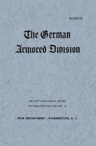 Cover of The German Armored Division