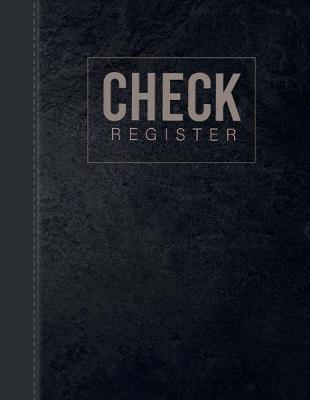 Book cover for Check Register