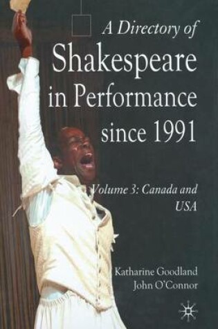 Cover of A Directory of Shakespeare in Performance Since 1991