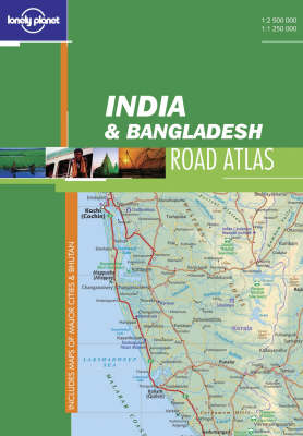 Book cover for India and Bangladesh Road Atlas
