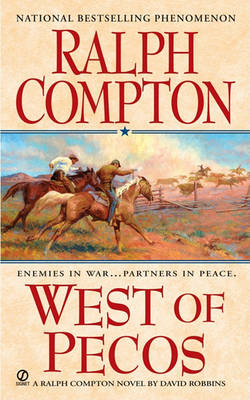 Book cover for Ralph Compton West of Pecos