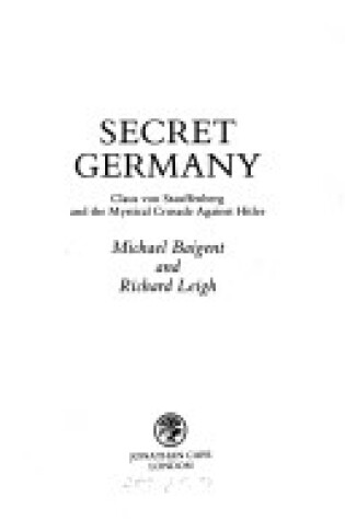 Cover of Secret Germany