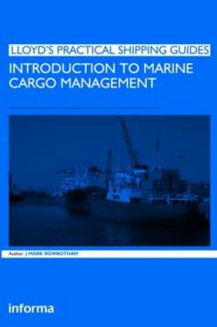 Cover of Introduction to Marine Cargo Management