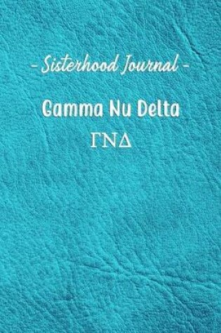 Cover of Sisterhood Journal Gamma Nu Delta